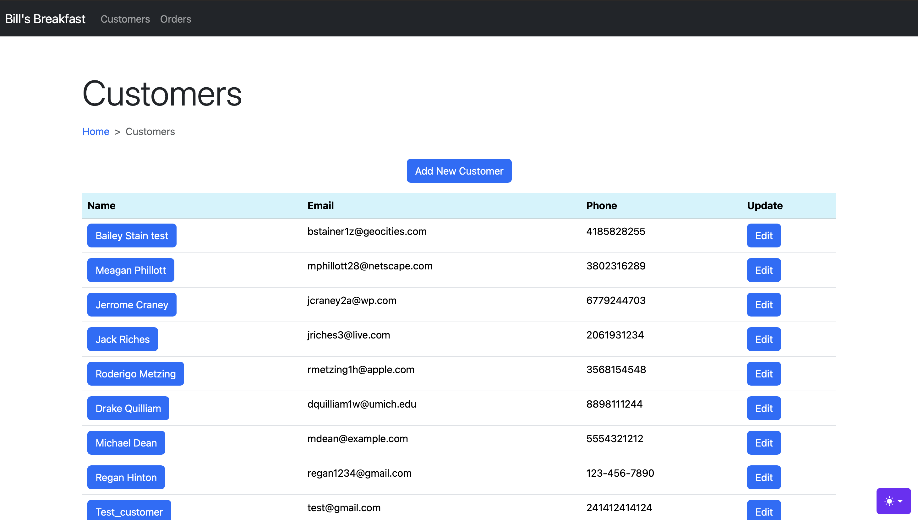 Full Stack Web Application